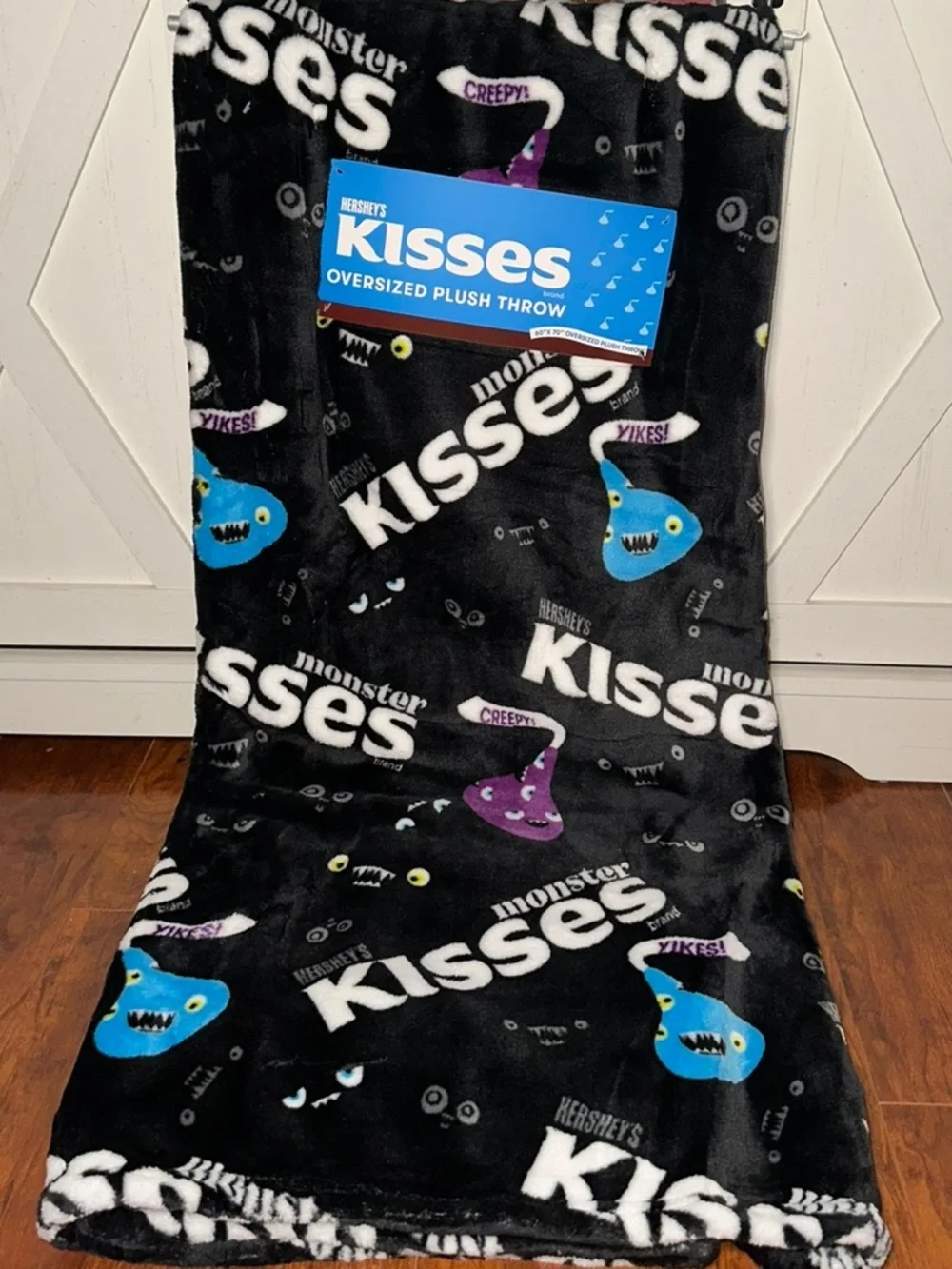 Hershey's Kisses Monster Plush Throw Blanket